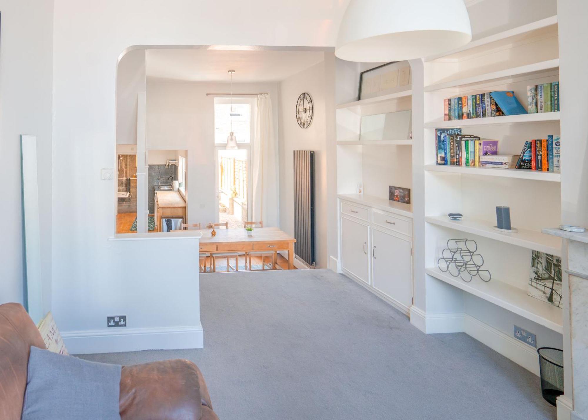 Hébergement de vacances Quiet 5 Bed Vauxhall House With Garden And Roof Terrace Londres